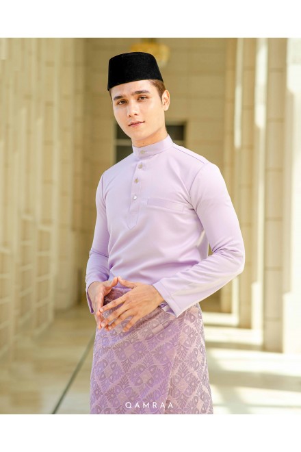 BAJU MELAYU BAKH LILAC BAJU MELAYU BAKH LILAC